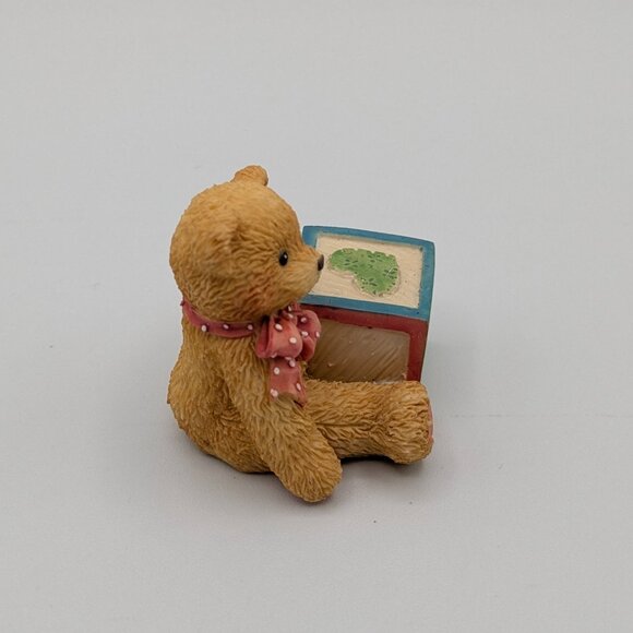 Cherished Teddies Bear with ABC "J" Block (158488J) 1995 - Picture 4 of 10